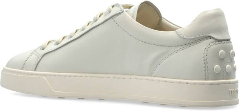 TOD'S Leren sneakers White Heren