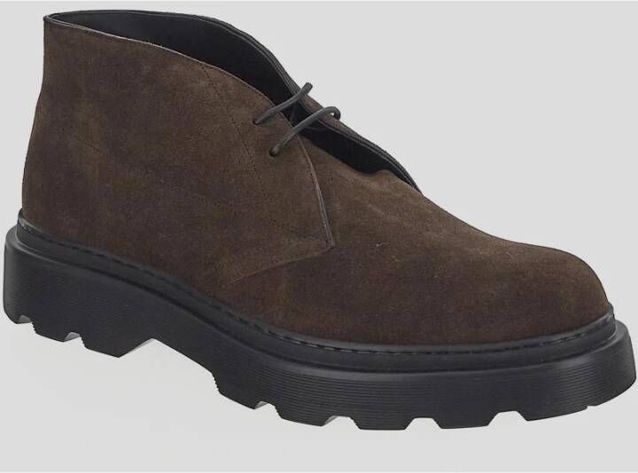 TOD'S Leren Veterschoen Brown Heren