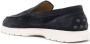 TOD'S Stijlvolle Blauwe Suède Mocassins Black Heren - Thumbnail 2