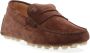 TOD'S Bruine Suède Loafer Schoenen Brown Heren - Thumbnail 2