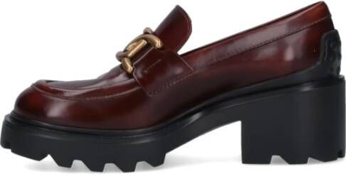 TOD'S Bruine platte schoenen Bruin Dames