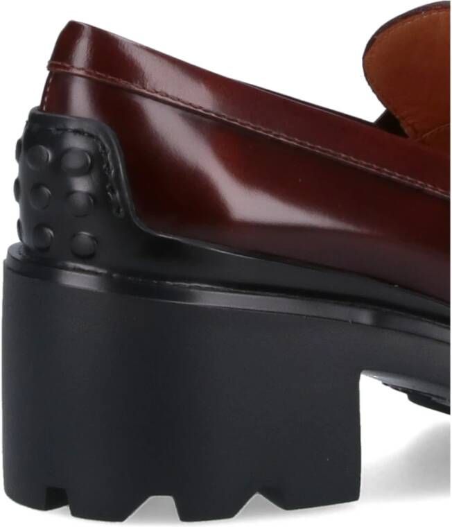 TOD'S Bruine platte schoenen Bruin Dames