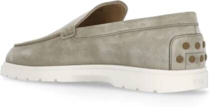 TOD'S Loafers Gray Heren