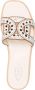 TOD'S Mousse Leren Stud Sandaal White Dames - Thumbnail 4