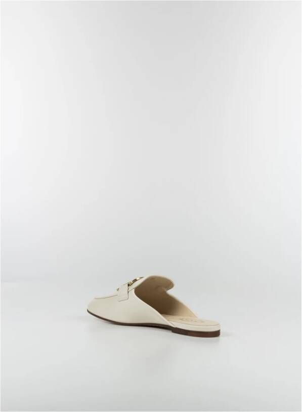 TOD'S Muilezels White Dames