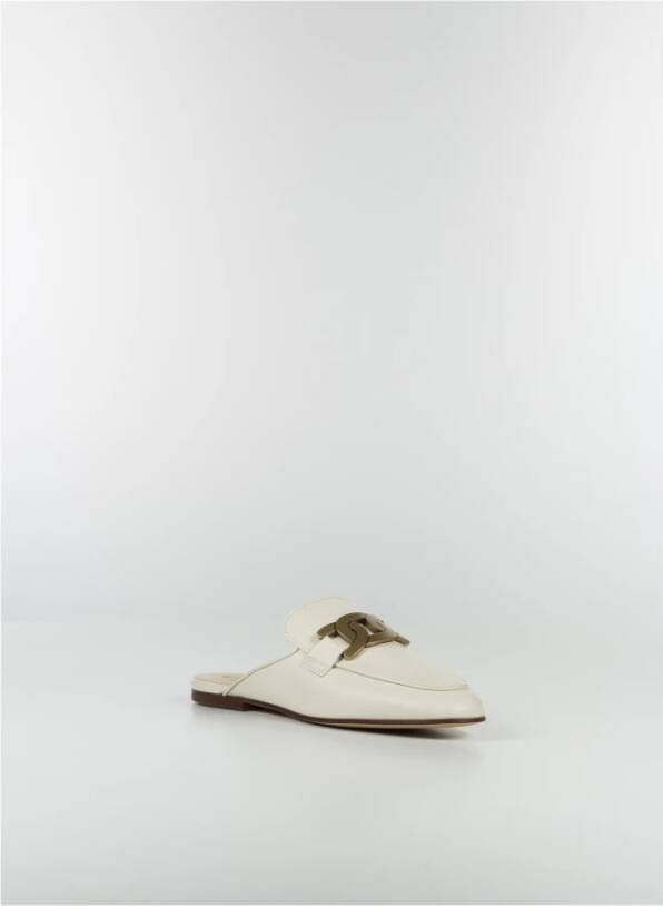 TOD'S Muilezels White Dames