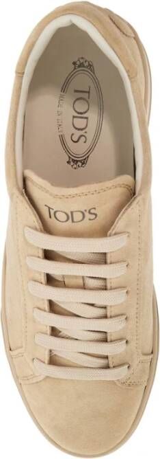 TOD'S Natuurlijke lichte veterschoenen Beige Heren