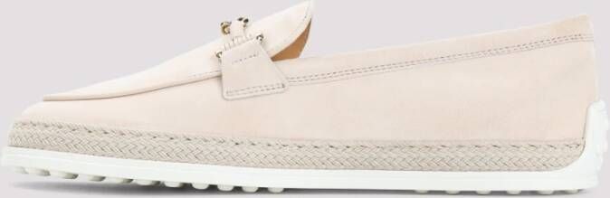 TOD'S Natuurlijke Loafers voor Mannen Brown Dames