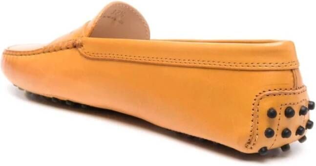 TOD'S Oranje Penny Loafer Instappers Orange Dames