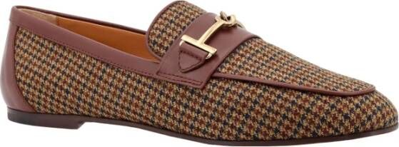 TOD'S Pied de Poule Loafer Multicolor Dames