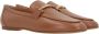 TOD'S Platte leren mocassinschoenen Brown Dames - Thumbnail 2