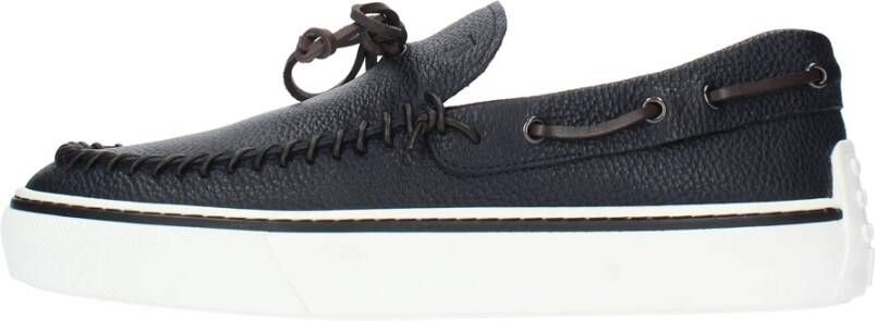 TOD'S Platte schoenen Blauw Blue Heren