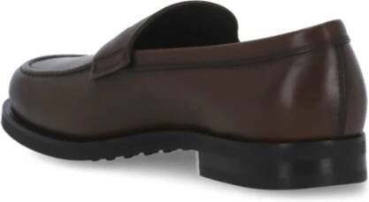 TOD'S Platte schoenen Bruin Brown Heren