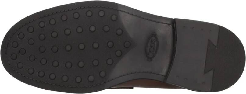 TOD'S Platte schoenen Bruin Brown Heren