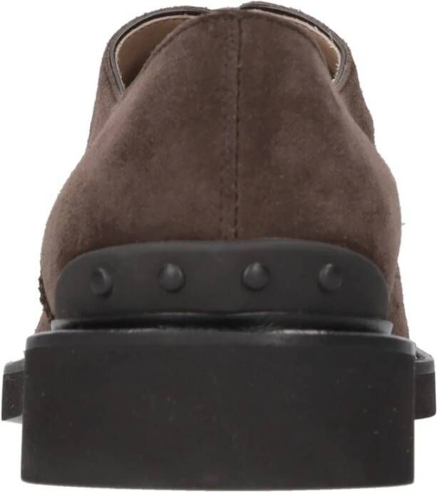 TOD'S Platte schoenen Bruin Brown Heren