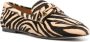 TOD'S Platte schoenen met tijgerprint detail Beige Dames - Thumbnail 4