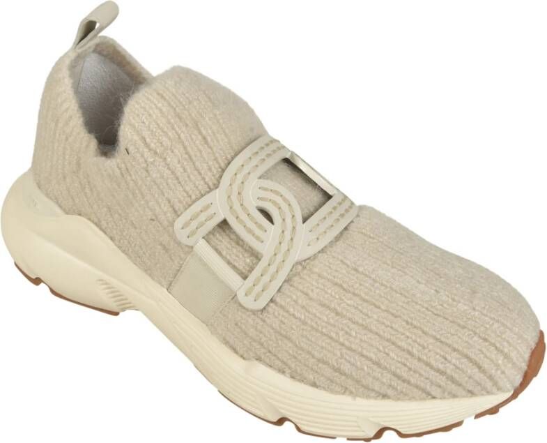 TOD'S Platte schoenen voor vrouwen Beige Dames