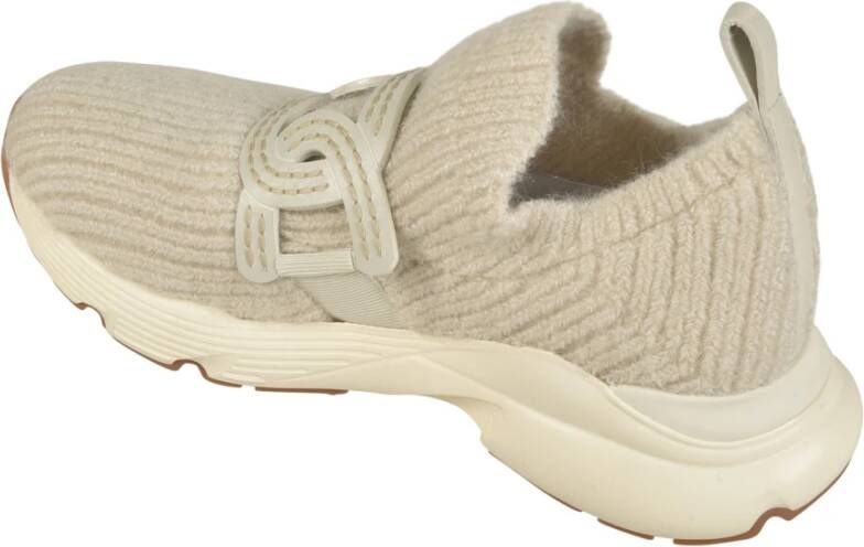 TOD'S Platte schoenen voor vrouwen Beige Dames