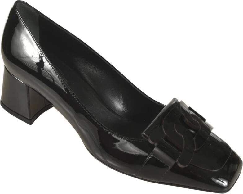 TOD'S Platte Schoenen voor Vrouwen Black Dames