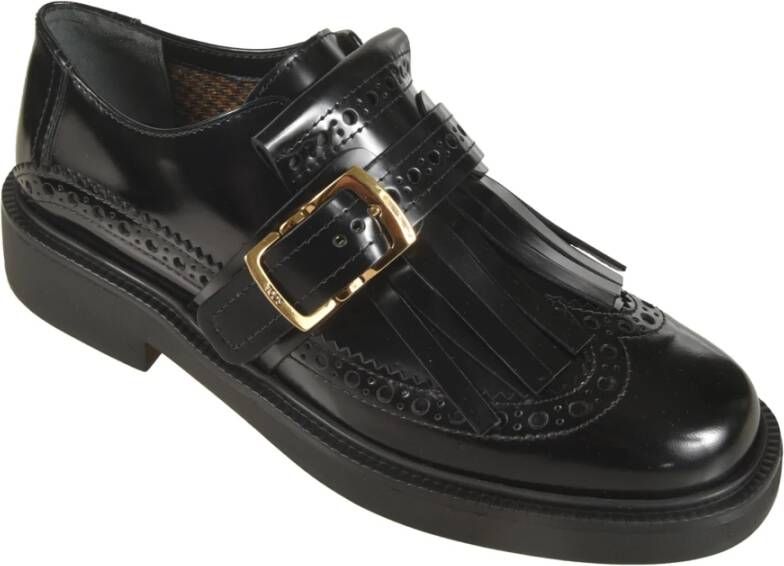 TOD'S Platte schoenen voor vrouwen Black Dames