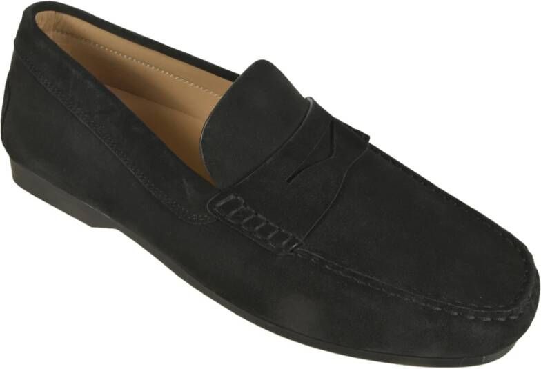 TOD'S Platte Schoenen voor Vrouwen Black Heren