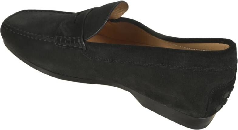 TOD'S Platte Schoenen voor Vrouwen Black Heren