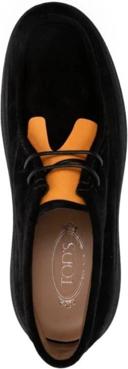 TOD'S Platte schoenen voor vrouwen Black Heren