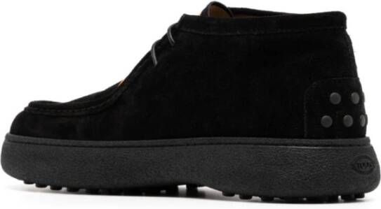 TOD'S Platte schoenen voor vrouwen Black Heren