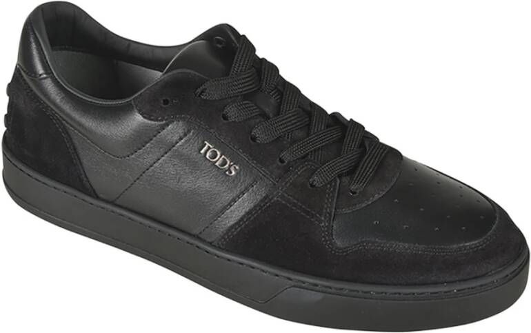 TOD'S Platte schoenen voor vrouwen Black Heren