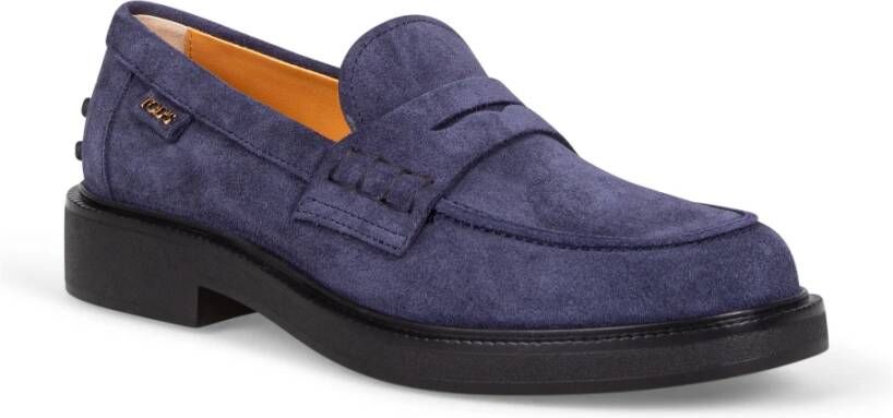 TOD'S Platte schoenen voor vrouwen Blue Dames