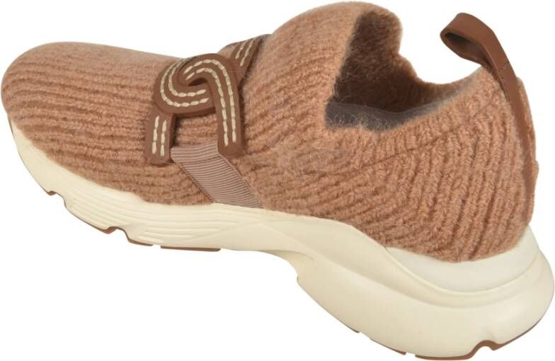 TOD'S Platte schoenen voor vrouwen Brown Dames