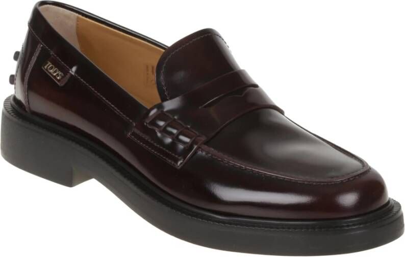 TOD'S Platte schoenen voor vrouwen Brown Dames