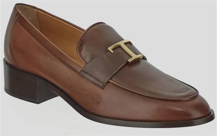 TOD'S Platte schoenen voor vrouwen Brown Dames