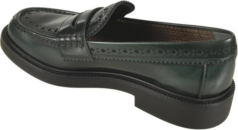 TOD'S Platte schoenen voor vrouwen Green Dames