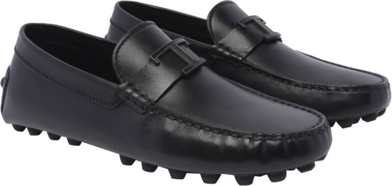 TOD'S Platte zwarte schoenen Black Heren