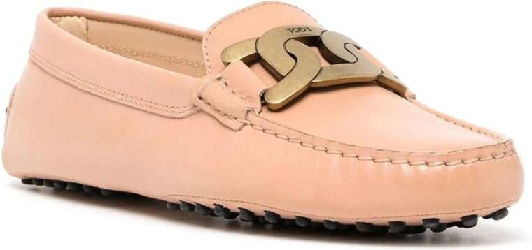 TOD'S Stijlvolle Loafers voor Mannen Beige Dames