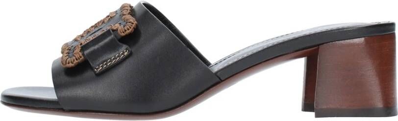 TOD'S Sandalen Zwart Black Dames