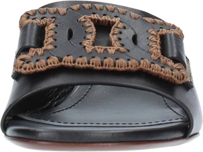 TOD'S Sandalen Zwart Black Dames