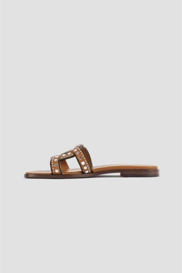 TOD'S Sliders Brown Dames