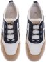 TOD'S Lichtgewicht Inubuck Sneakers met Veters Beige Dames - Thumbnail 3