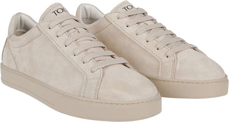 TOD'S Sneakers Doos Collectie Beige Heren