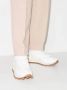 TOD'S Witte Leren Sneakers met Rubberen Pebble Zool White Heren - Thumbnail 5