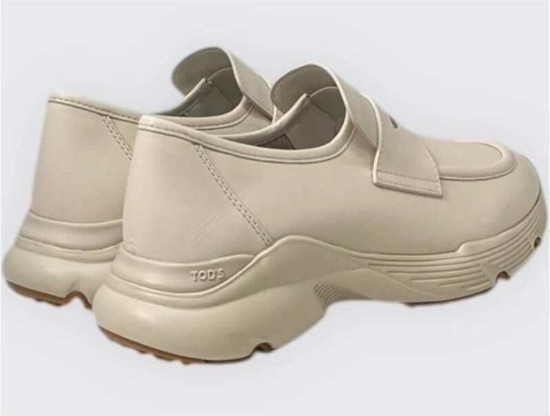 TOD'S Sportieve Sneakers voor hardlopen Beige Dames