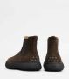 TOD&apos;S Chelsea Boots Heren Xxmo6l00p20re0 Maat: 42 5 43 Materiaal: Suède Kleur: Bruin - Thumbnail 2