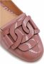 TOD'S Stijlvolle Ballerina's met Uniek Ontwerp Purple Dames - Thumbnail 4