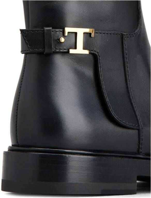 TOD'S Stijlvolle Enkellaarzen Black Dames