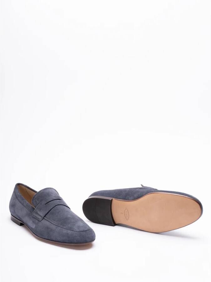 TOD'S Stijlvolle Heren Loafers Blue Heren