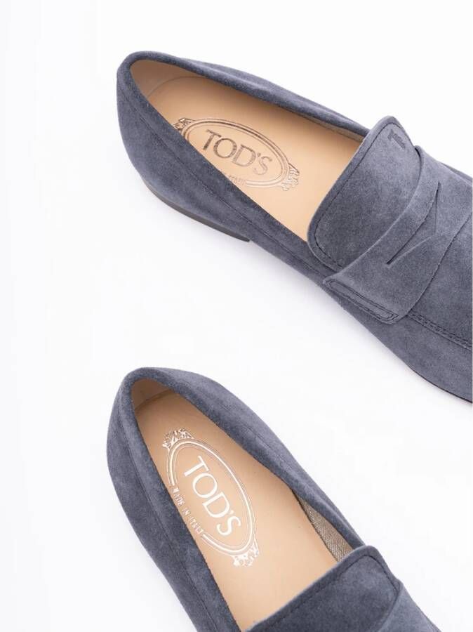 TOD'S Stijlvolle Heren Loafers Blue Heren