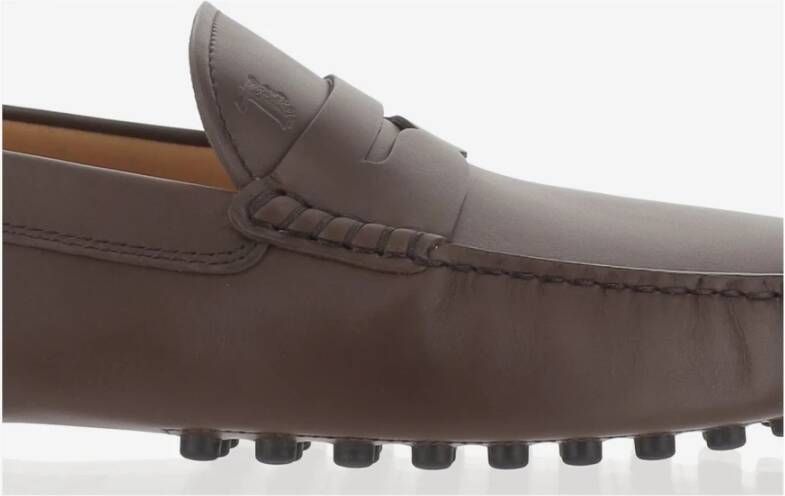 TOD'S Stijlvolle leren schoenen voor heren Brown Heren