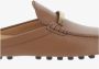 TOD'S Stijlvolle Leren Schoenen voor Mannen Brown Dames - Thumbnail 4